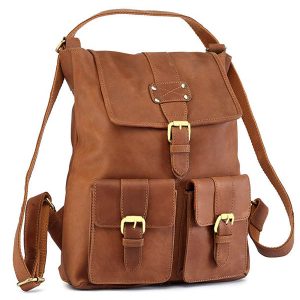 Zunash Nomad Leather Backpack