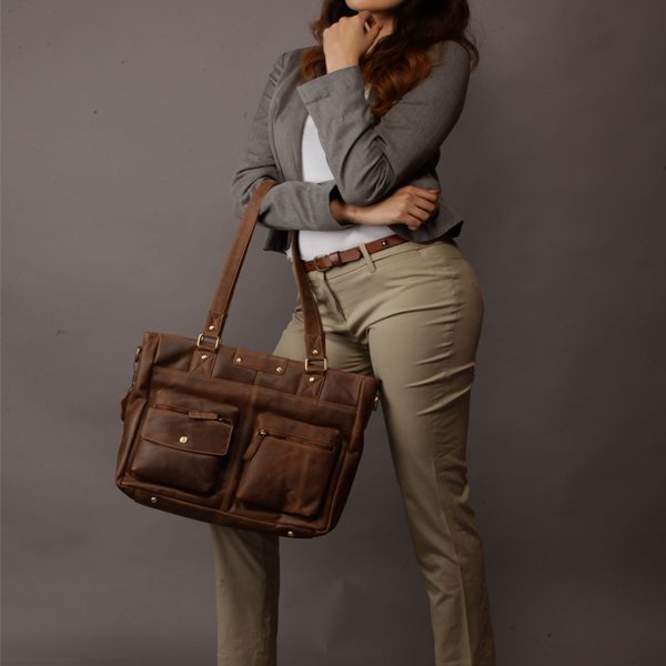 zunash Noha leather ladies handbag