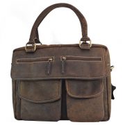 Zunash cowboy unisex leather bag
