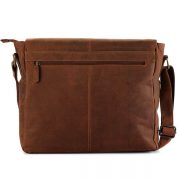 Zunash Tommy Leather Ta Messenger Bag