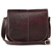 Zunash leather Airhostess Bag Marron