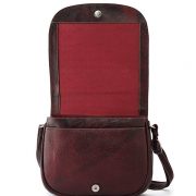 Zunash leather Airhostess Bag Marron