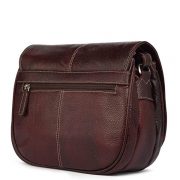 Zunash leather Airhostess Bag Marron
