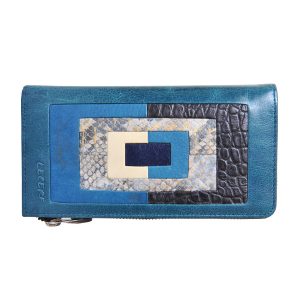 LRF Leather Desginer Clutch -BL