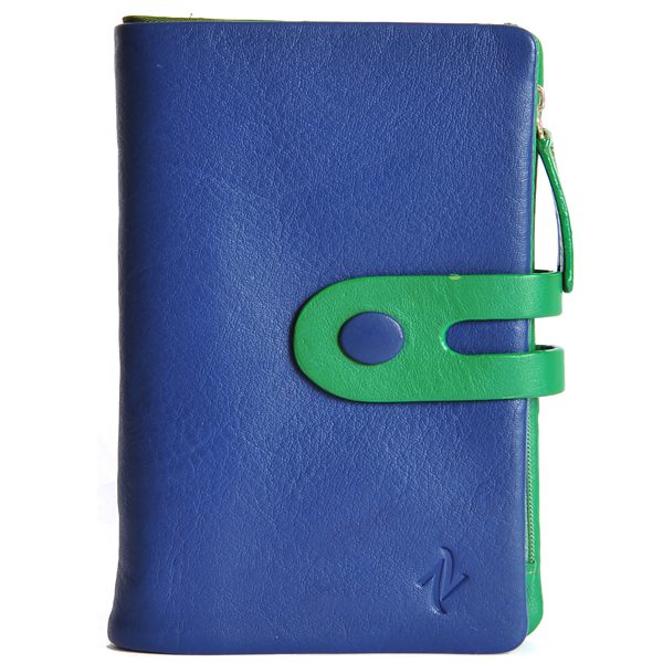 Zunash leather Clutch Blue