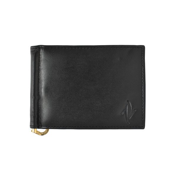 Zunash leather money clip wallet