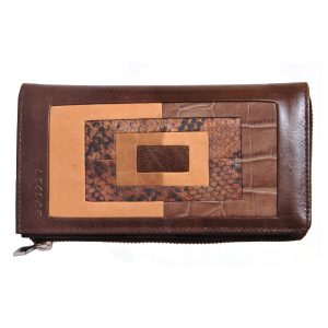 LRF Leather Desginer Clutch-BN