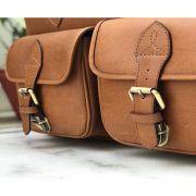 Zunash Overnight Travel Bag -Tan