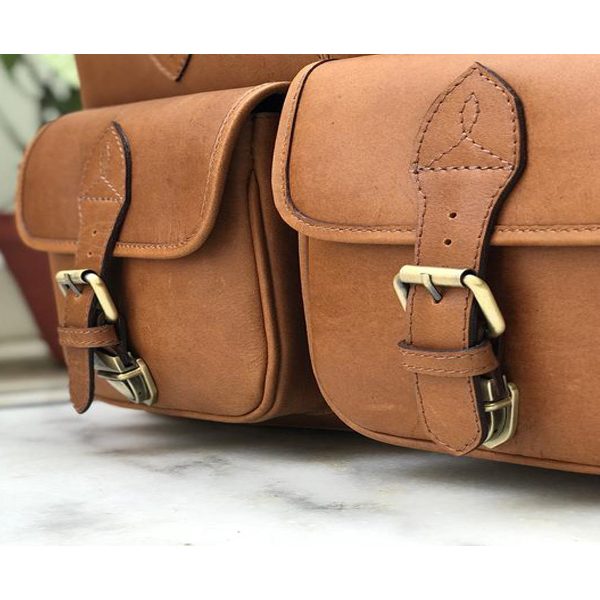 Zunash Overnight Travel Bag -Tan