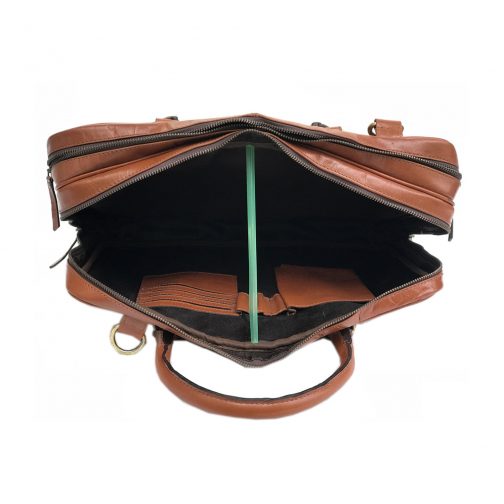 Zunash Leather Laptop Bag
