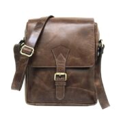 Zunash Leather-Messenger-Sling-ZSB-0127-U-BN