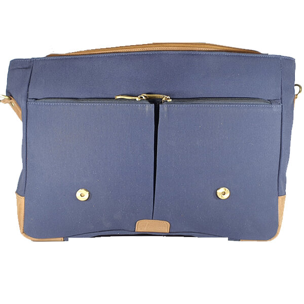Zunash Basta Canvas Leather Bag