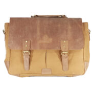 Zunash Basta Canvas Leather Bag